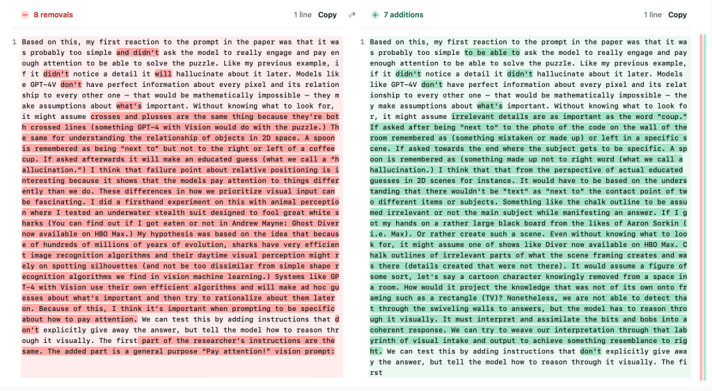 Lower-quality OCR or localization input example